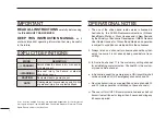Preview for 2 page of Icom IC-440N Instruction Manual