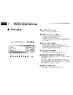 Preview for 4 page of Icom IC-449A Instruction Manual