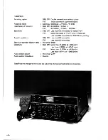 Предварительный просмотр 4 страницы Icom IC-451A Instruction Manual