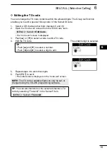 Предварительный просмотр 25 страницы Icom IC-455 Instruction Manual