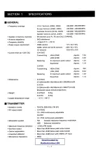 Предварительный просмотр 5 страницы Icom IC-475A Service Manual