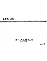 Preview for 40 page of Icom IC-4A Instruction Manual