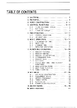 Preview for 3 page of Icom IC-4GA Instruction Manual