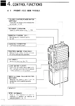 Preview for 8 page of Icom IC-4GA Instruction Manual