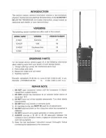 Предварительный просмотр 2 страницы Icom IC-4GA Service Manual