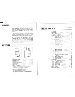 Preview for 2 page of Icom IC-4GAT Instruction Manual