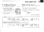 Preview for 11 page of Icom IC-4SA Instruction Manual