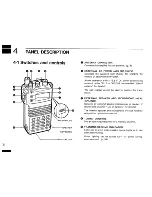 Предварительный просмотр 12 страницы Icom IC-4SAT Instruction Manual