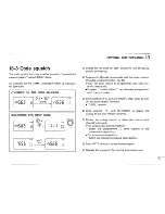 Предварительный просмотр 43 страницы Icom IC-4SAT Instruction Manual