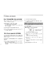 Preview for 44 page of Icom IC-4SAT Instruction Manual