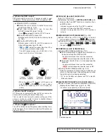 Предварительный просмотр 11 страницы Icom IC-7000 Instruction Manual