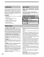 Preview for 2 page of Icom IC-703 Instruction Manual