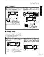 Предварительный просмотр 9 страницы Icom IC-703 Instruction Manual