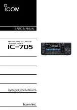 Icom IC-705 Basic Manual preview