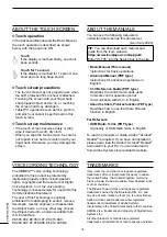 Preview for 4 page of Icom IC-705 Basic Manual