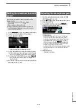 Preview for 33 page of Icom IC-705 Basic Manual