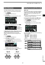 Предварительный просмотр 41 страницы Icom IC-705 Basic Manual