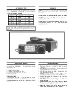 Preview for 2 page of Icom IC-706MKIIG Service Manual