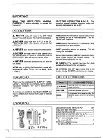 Preview for 2 page of Icom IC-707 Instruction Manual