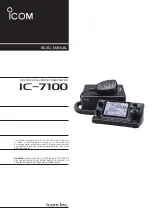 Icom IC-7100 Basic Manual preview
