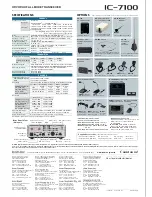 Предварительный просмотр 4 страницы Icom IC-7100 Finger Touch Operation