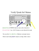 Preview for 6 page of Icom IC-718 Quick Start Manual