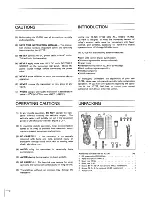 Preview for 2 page of Icom IC-726 Instruction Manual