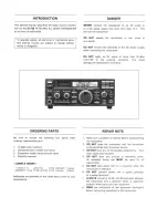 Предварительный просмотр 2 страницы Icom IC-726 Service Manual