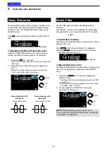 Preview for 43 page of Icom IC-7300 HF Plus Full Manual