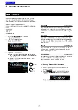 Preview for 44 page of Icom IC-7300 HF Plus Full Manual