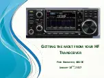 Preview for 1 page of Icom IC-7300 Manual