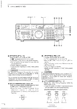 Предварительный просмотр 10 страницы Icom IC-736 Instruction Manual