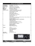 Preview for 1 page of Icom IC-7410 Accessories