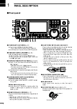 Предварительный просмотр 8 страницы Icom IC-7410 Instruction Manual