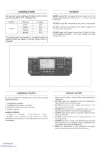 Preview for 2 page of Icom IC-746 Service Manual