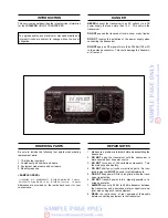 Preview for 2 page of Icom IC-746PRO Service Manual