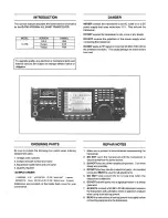Preview for 2 page of Icom IC-756 Service Manual