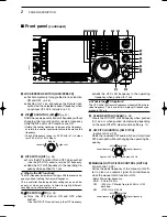 Предварительный просмотр 8 страницы Icom IC-756PROII Instruction Manual