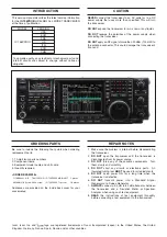 Preview for 2 page of Icom IC-756PROIII Service Manual