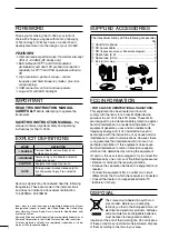 Предварительный просмотр 2 страницы Icom IC-7600 Instruction Manual