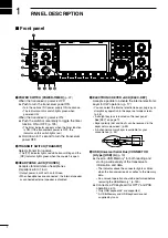 Предварительный просмотр 10 страницы Icom IC-7600 Instruction Manual