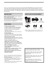 Предварительный просмотр 2 страницы Icom IC-7610 Basic Manual