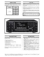 Preview for 2 page of Icom IC-7700 Service Manual