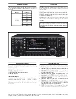 Предварительный просмотр 2 страницы Icom IC-7700 Service Manual