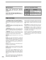 Preview for 2 page of Icom IC-78 Instruction Manual