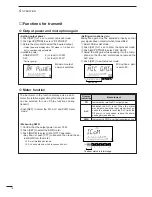 Preview for 18 page of Icom IC-78 Instruction Manual