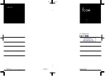 Preview for 1 page of Icom IC-78 Service Manualvice Man