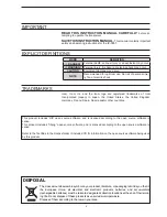 Preview for 3 page of Icom IC-7851 Instruction Manual