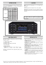 Preview for 2 page of Icom IC-7851 Servise Manual