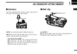 Предварительный просмотр 9 страницы Icom IC-80AD Instruction Manual